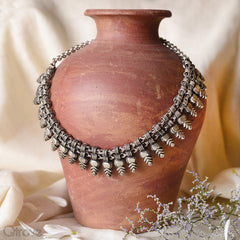Trendy German Silver Chocker at Qtrove
