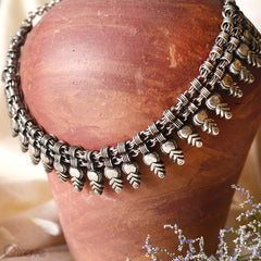 Trendy German Silver Chocker at Qtrove