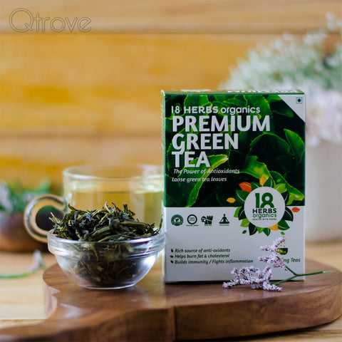 Premium Green Tea Leaves (Pack of 2)