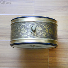 Railway Clock Brass Painting at Qtrove