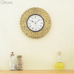Brass Coin Clock at Qtrove