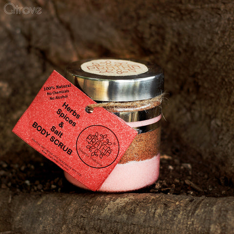 Herbs Spice and Salt Scrub