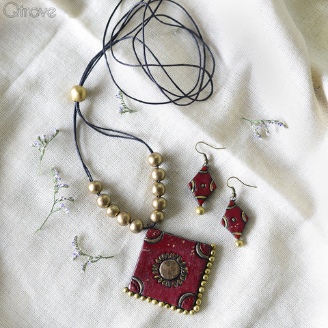 Contemporary Handmade Terracotta Kite Set