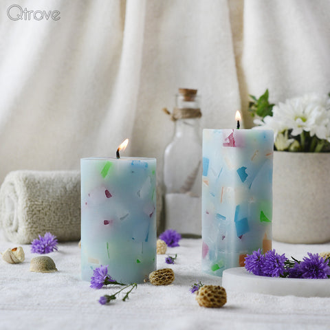Colors of Earth Series Candles - Prithvi & Aakash Combo Pack