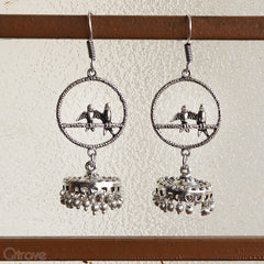 Trendy Handmade Birdie Jhumka at Qtrove