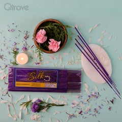 Silk Incense Sticks (Pack of 2) at Qtrove