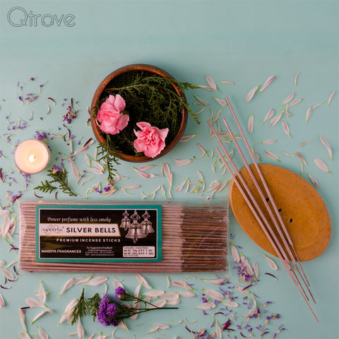 Silver Bells Incense Sticks (Pack of 2)