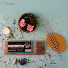 Silver Bells Incense Sticks (Pack of 2) at Qtrove