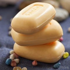 Sandalwood Brindavan Soap (Pack of 3) at Qtrove