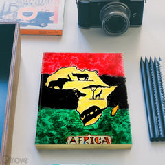 African Themed Notebook at Qtrove