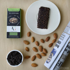 Le Chocolat Gluten Free Granola Bars (Pack of 8) at Qtrove