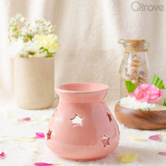 Ceramic Pink Pot Candle Diffuser (Small) at Qtrove