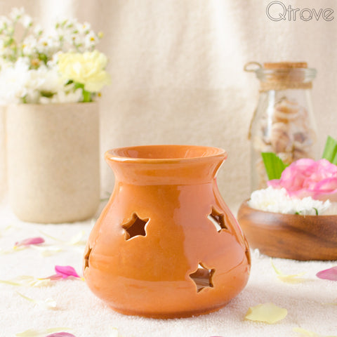 Ceramic Orange Candle Diffuser (Small)