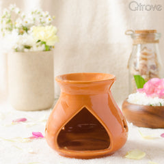 Ceramic Orange Candle Diffuser (Small) at Qtrove