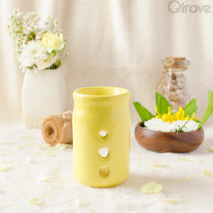 Ceramic Yellow Candle Diffuser(Small) at Qtrove
