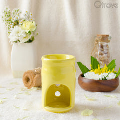 Ceramic Yellow Candle Diffuser(Small) at Qtrove