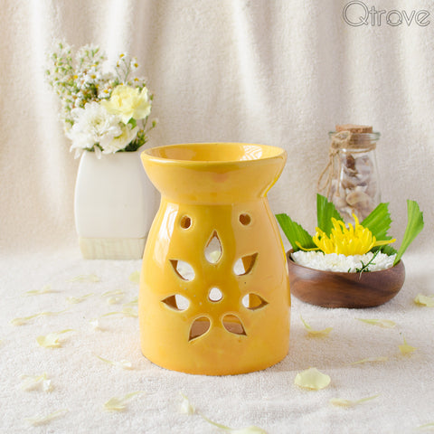 Ceramic Yellow Candle Diffuser(Large)