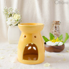 Ceramic Yellow Candle Diffuser(Large) at Qtrove