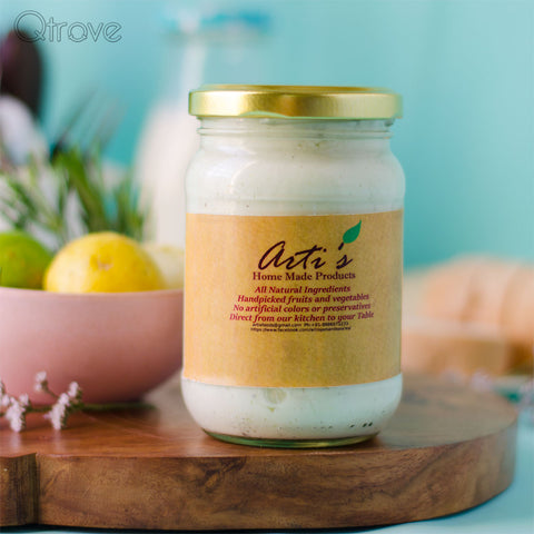 Homemade Eggless Mayonnaise
