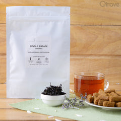 Hand-rolled Organic Single Estate Assam Orthodox Black Tea at Qtrove