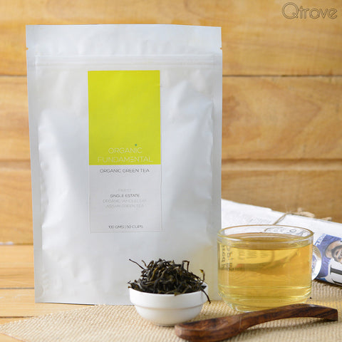 Hand-rolled Organic Single Estate Assam Green Tea