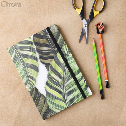 Digital Print Banana Leaf Notebook