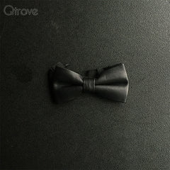 Classic Genuine Leather Bow Tie at Qtrove