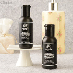 Paraben-Free Beard Wash & Softener (Pack of 2) at Qtrove