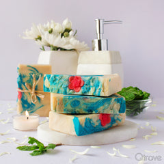 Cool Mint Soap with French Green Clay at Qtrove