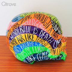 Handcrafted Skull – Carto de Muerto at Qtrove