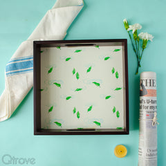 Falling Leaves Tray at Qtrove