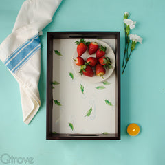 Falling Leaves Tray at Qtrove