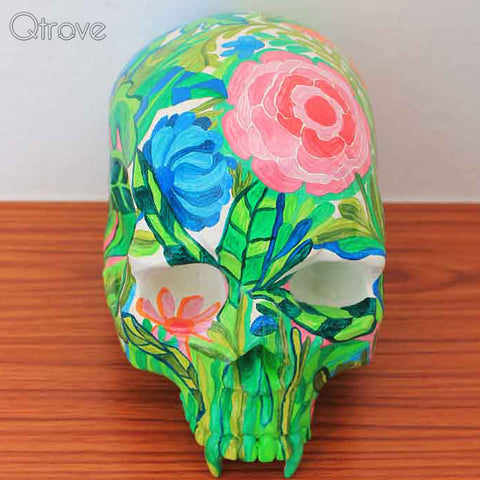 Handcrafted skull - Jordin de Flores
