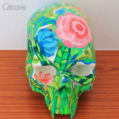 Handcrafted skull - Jordin de Flores at Qtrove