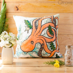 Octopus Cushion Cover at Qtrove