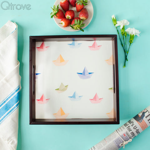 Paper Boats Tray