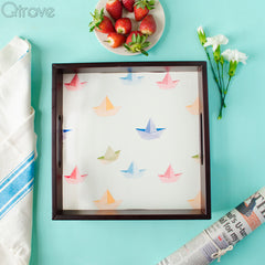 Paper Boats Tray at Qtrove