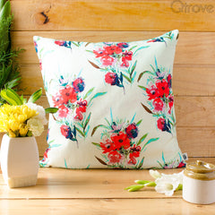 Water Flower Cushion Cover at Qtrove