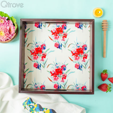 Water Flowers Tray