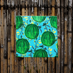 Canvas Wall Art Water Colour Melons at Qtrove