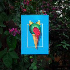 Canvas Wall Art Popstar Ice cream at Qtrove