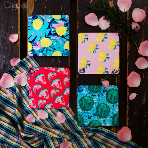 Coasters Water Colour series (set of 4)