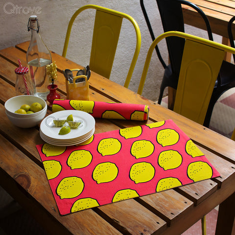 Table Mats Full Lemons