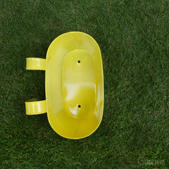 Plain Oval Railing Planter - Yellow at Qtrove