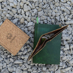 Handcrafted Cork Leather Wallet at Qtrove