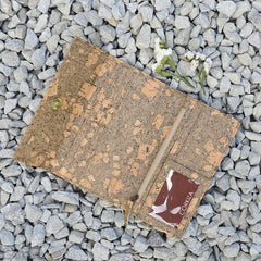 Handcrafted Cork Leather Mini Purse at Qtrove