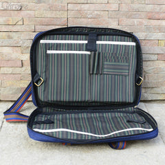 Handcrafted Cork Leather White Laptop Bag at Qtrove