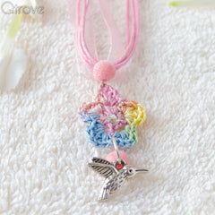 Kingfisher Birdie Crochet Chain at Qtrove