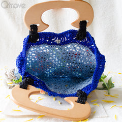 Hand Made Crocheted Fish World Purse at Qtrove