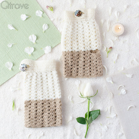 Hand Woven Woolen Mittens
